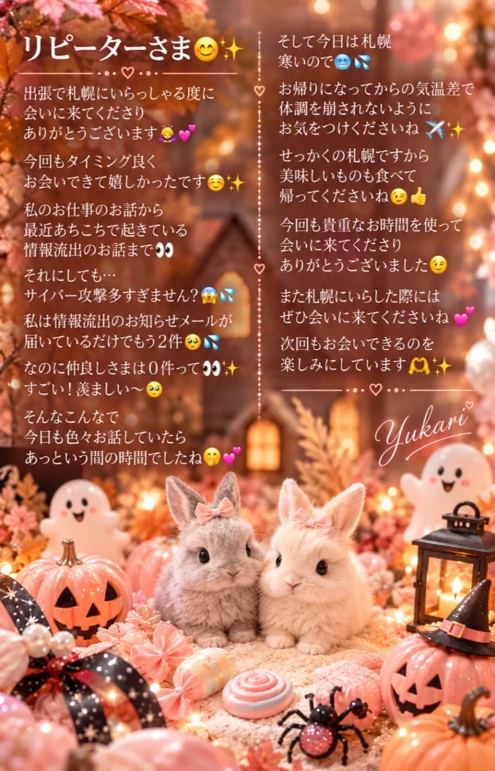 リピーターさま🫶ご指名ありがとうございました🕺