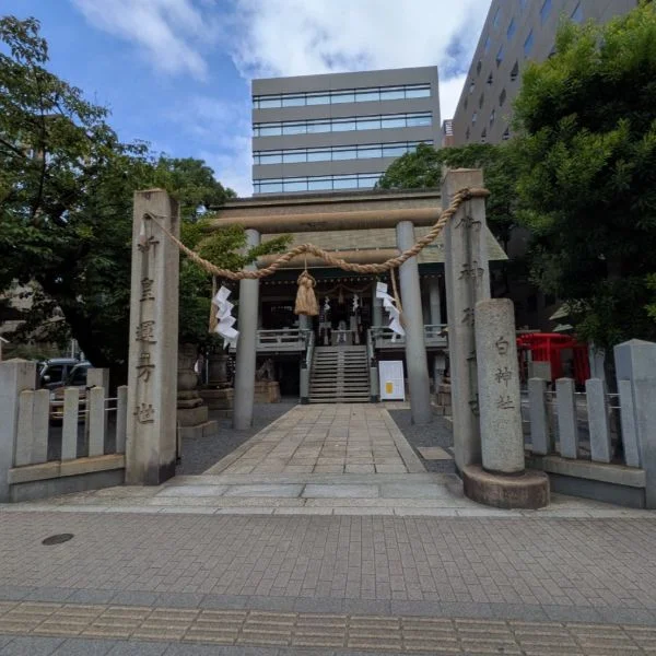 菊理媛神(くくりひめのかみ)様がいる白神神社に...