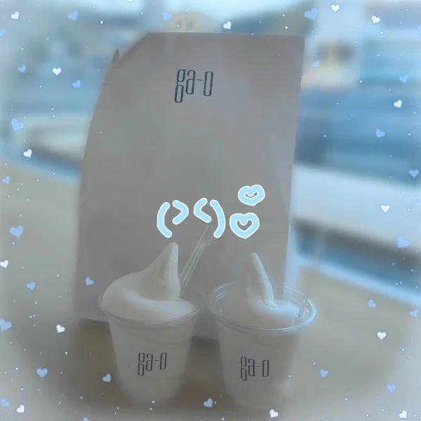 橘ちゃんと…🍦🩵