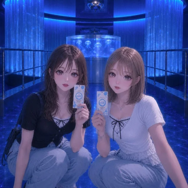 橘ちゃんと…🪼🩵