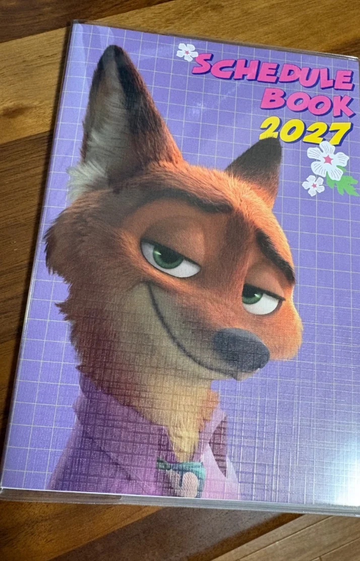 2027年の手帳🦊