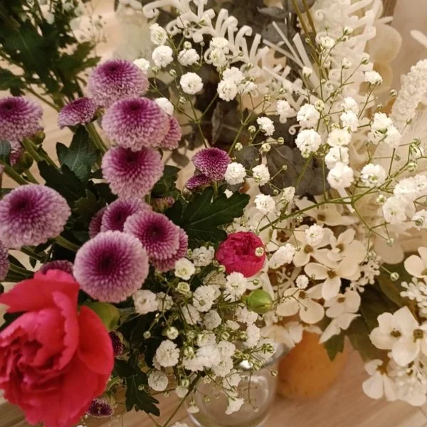お花に囲まれて幸せ〜の巻♡