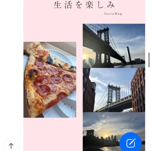 アメリカのピザ好きです❤️