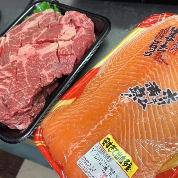 2.6キロ🥩🐟