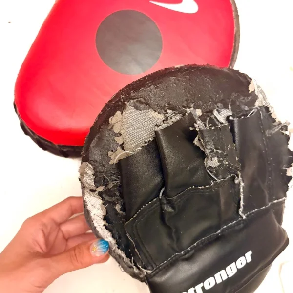 🥊久々のミット打ち💥
