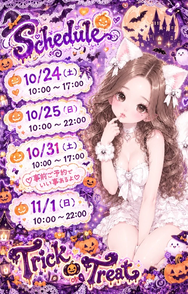 スケジュール出ました✨🌟✨