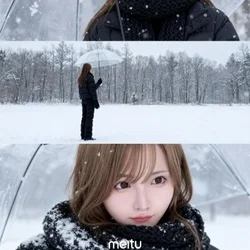 流行りのAI加工💝　あおい