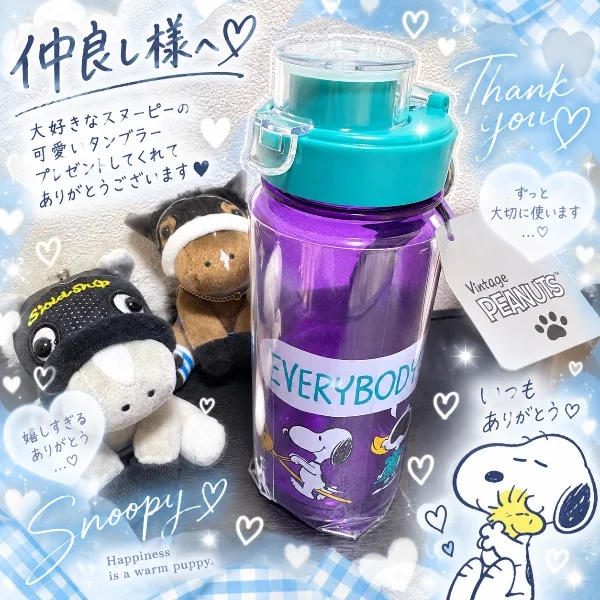 ありがとうございます(*ฅ́˘ฅ̀*)♡