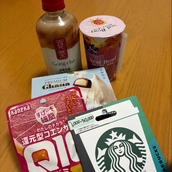 差し入れ嬉しいっ！