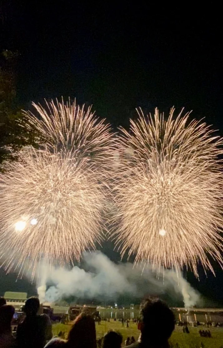 花火ってフィナーレがすごいのよね