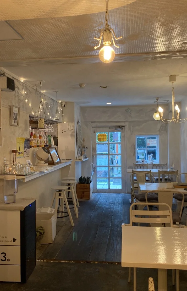 いかにも女の子が好きそうなCafe