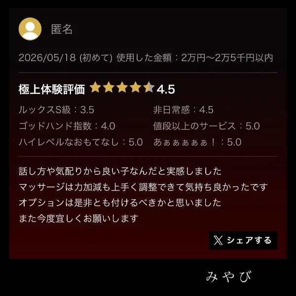ありがとうございます💌