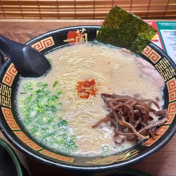 初めての一蘭