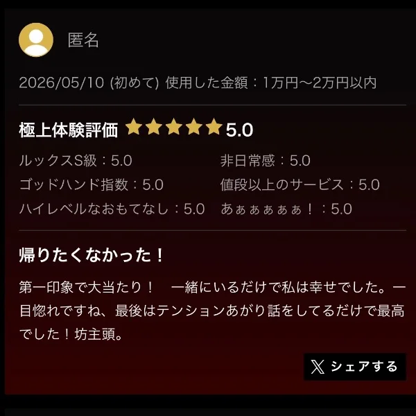【坊主頭さん】口コミありがとうございます