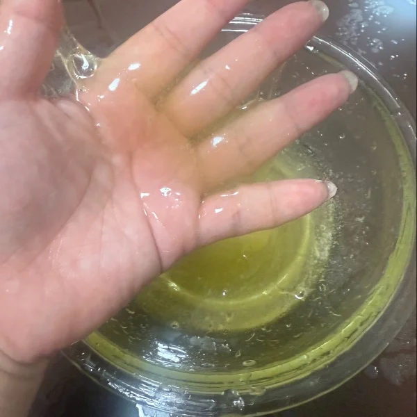 とろみオイル特訓😤