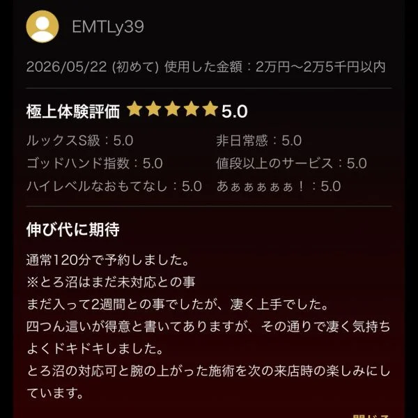 素敵な口コミありがとうございます✨