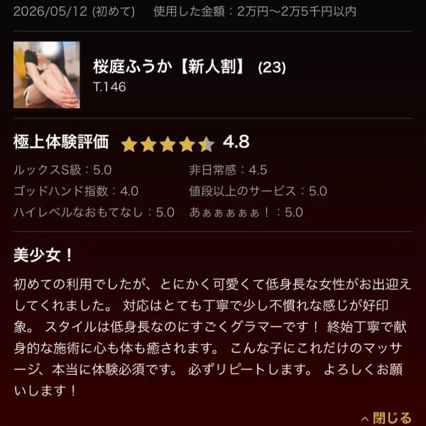 口コミありがとうございます♡