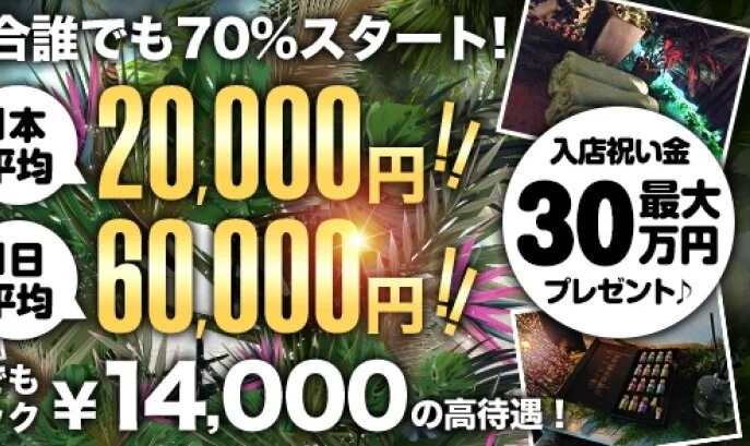 【健全店No.1宣言】1本平均16000円～22000円以上のサムネイル