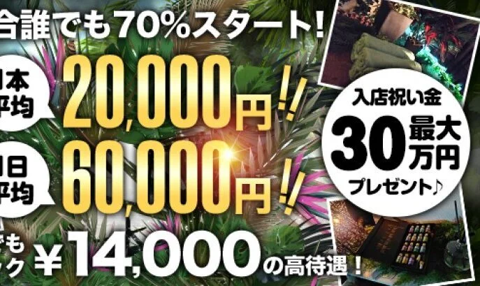 【健全店No.1宣言】1本平均16000円～22000円以上のサムネイル