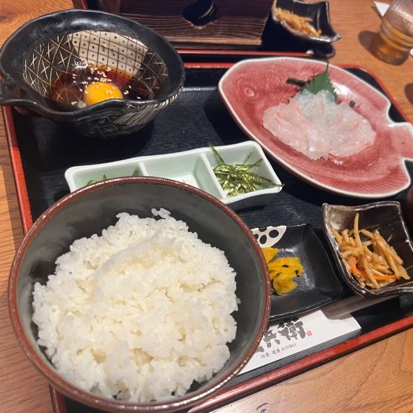 鯛めしランチデート🍽👫💓