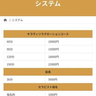 メンズエステ初心者の方も安心してご利用いただけます♪