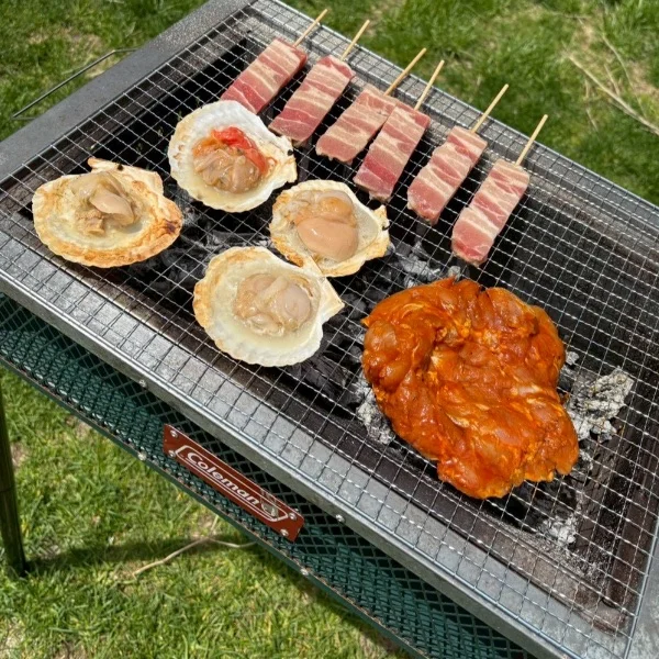 今日はBBQ🍗