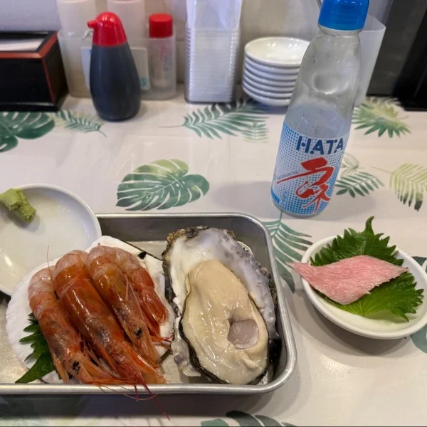 朝から海鮮してきた(๑'ڡ'๑)♡