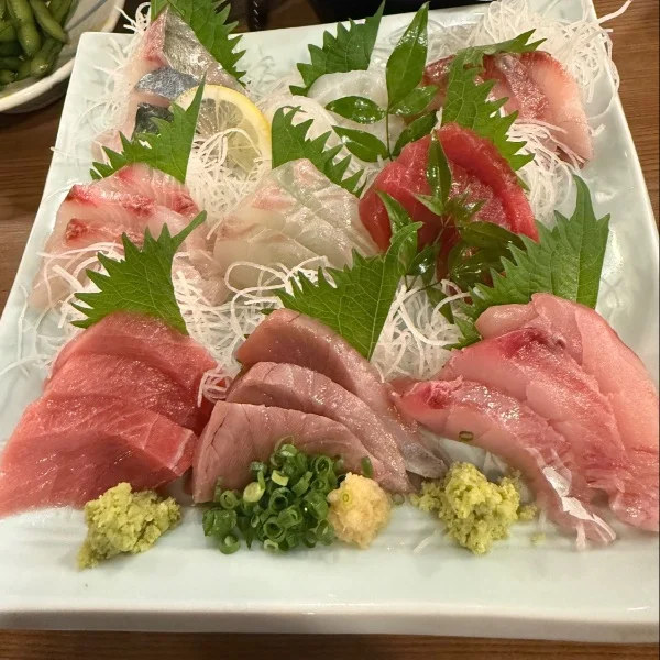 お刺身７点盛り♡⸍ɞ̴̶̷ ⩊ ɞ̴̶̷⸌♡