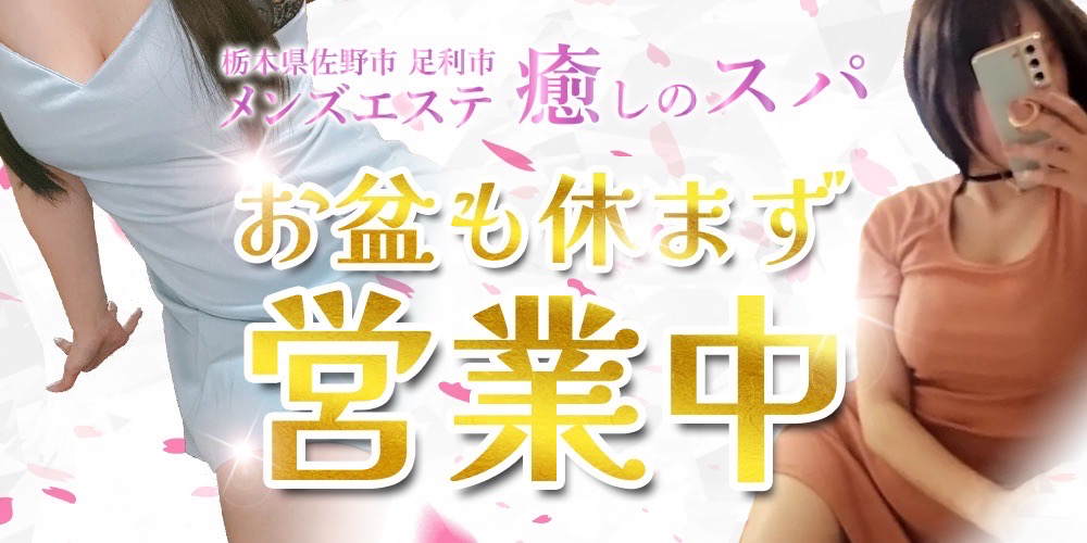 栃木 佐野 足利 出張 ワンルーム型メンズエステ癒しのスパ