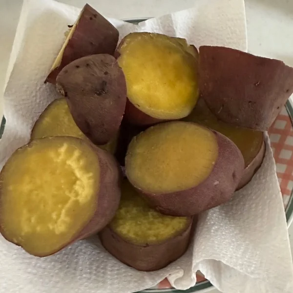 お芋を蒸しました🍠