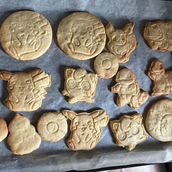 ポケモンクッキー作った！