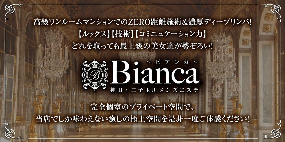Bianca~ビアンカ~ 神田ルーム | 秋葉原・神田 | メンズエステ・アロマの【エステ魂】