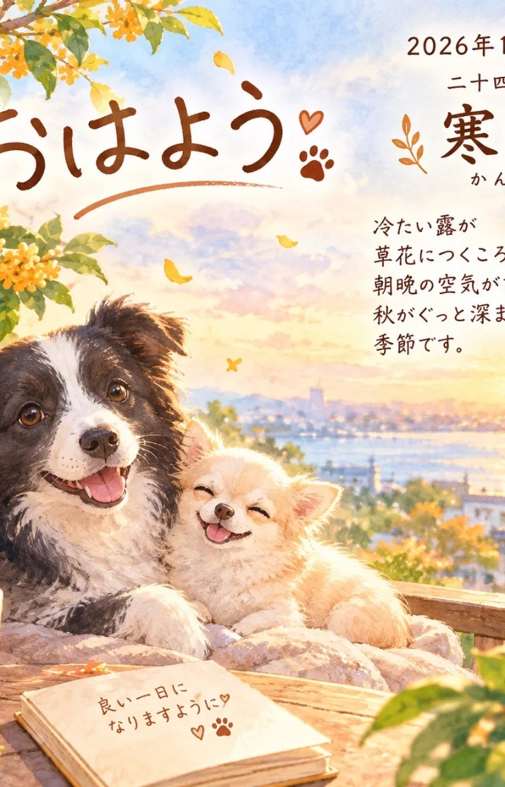 おはようございます🫧