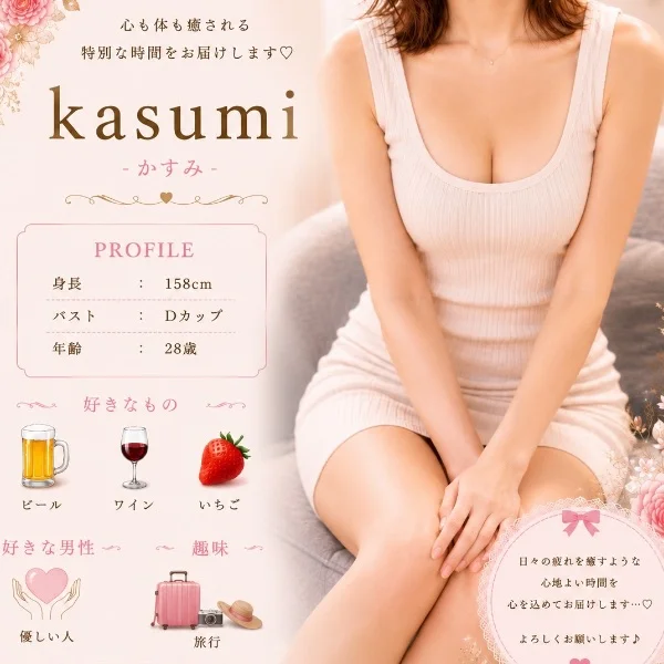 🌸はじめまして KASUMIです🌸