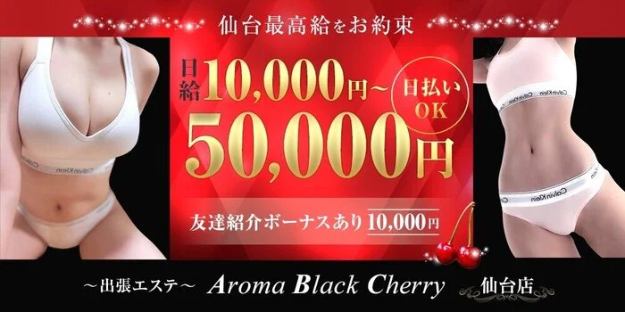 出張エステAroma Black Cherry 仙台店の求人募集イメージ