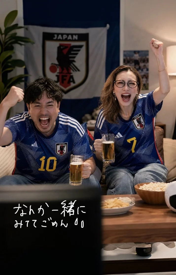World Cupの時は感情が溢れるお客様ありがとうございま