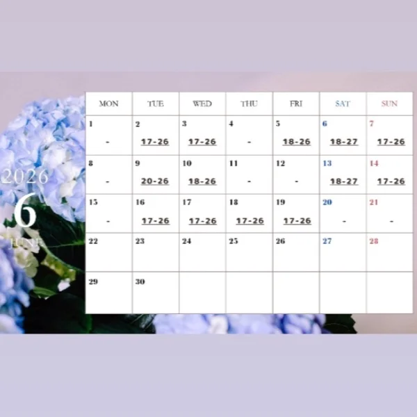 .ﾟ*❁⃘ 出勤日 ❁⃘*.ﾟ