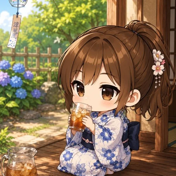 夏はやっぱり麦茶派🌻