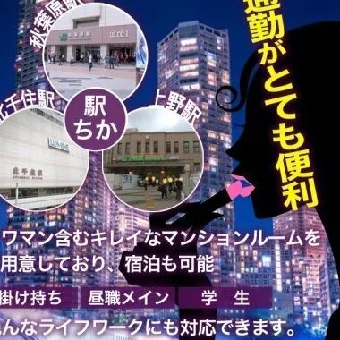 駅チカにルームで通勤もらくらく♪のサムネイル