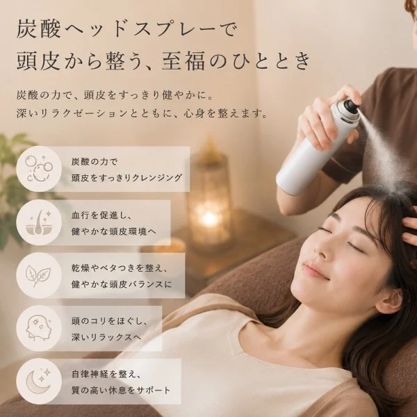 炭酸ヘッドスパ🫧