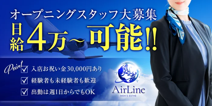 AirLineの求人募集イメージ