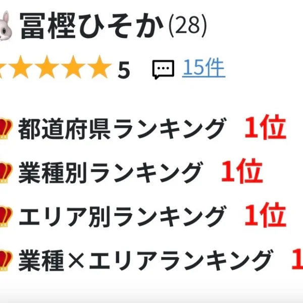 オール１位♡︎
