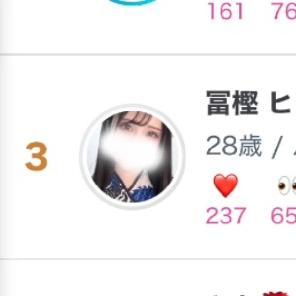 360人中3位♡♡♡
