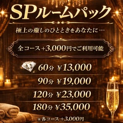 ⭐️SPルームパック（全コース対応）