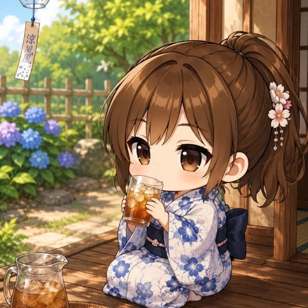 夏はやっぱり麦茶派🌻