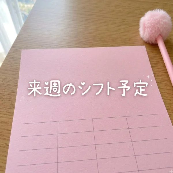 シフト🫶
