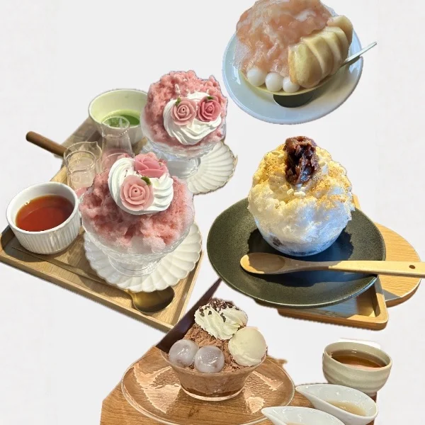 夏名残のかき氷🍧🥄