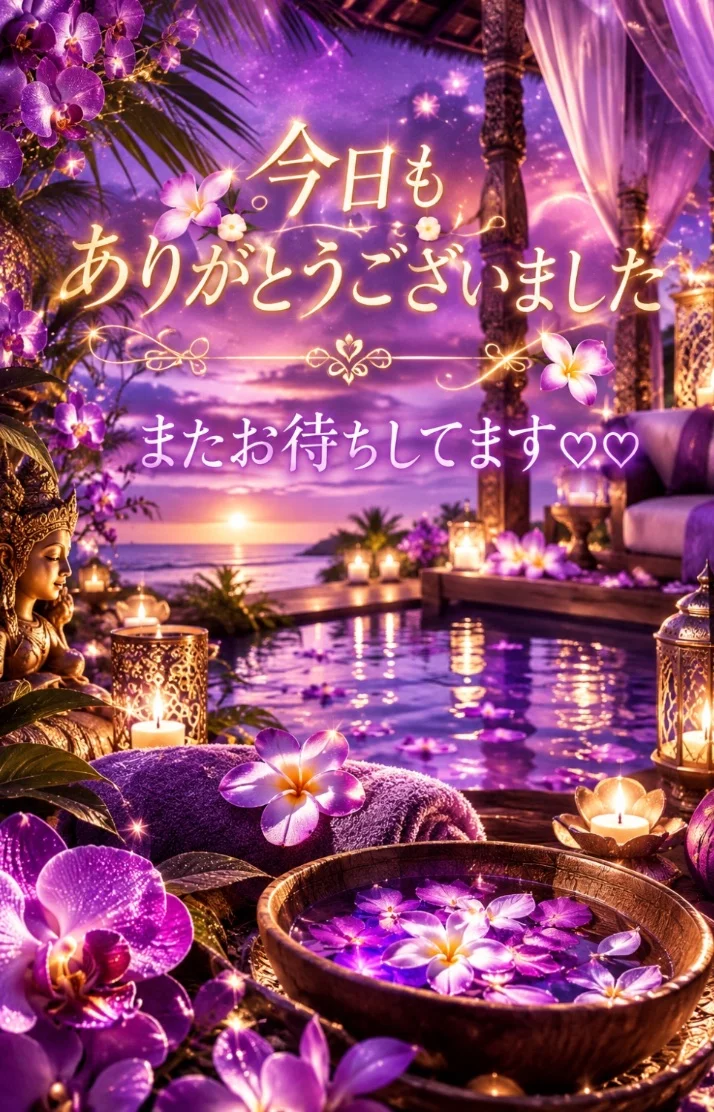 今日来て頂いたお客様へ♥️