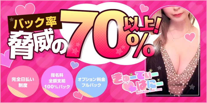 きゅーてぃー♡はにー 前橋店の求人募集イメージ