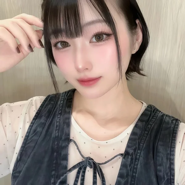 今日から外ハネ＆リボンゆあち復活